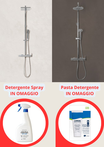 Colonna doccia con miscelatore - con,
