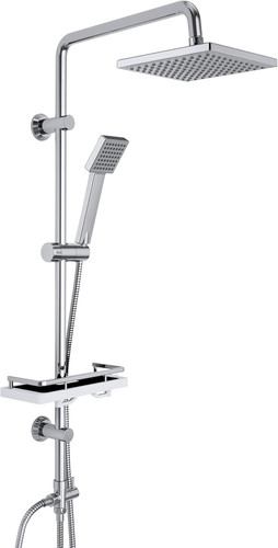 Colonna doccia acciaio inox - acciaio,