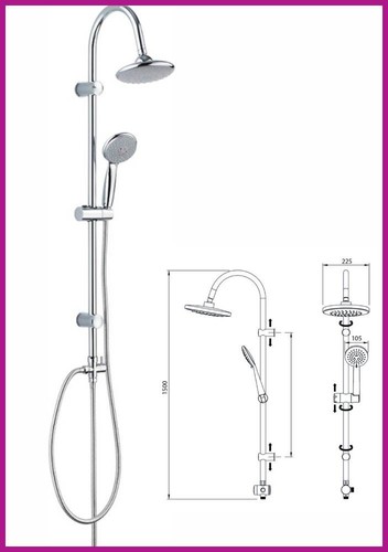 Set colonna doccia senza - colonna,
